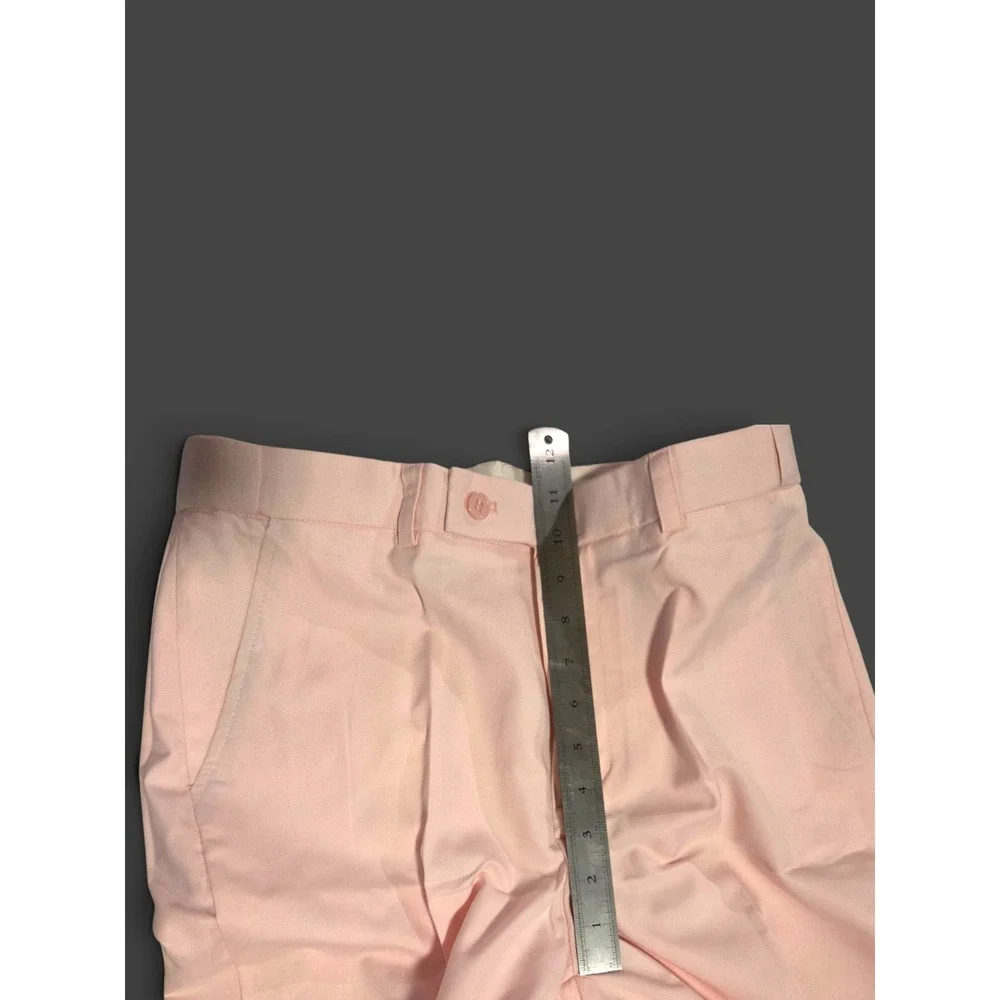 2 Piece Suit Double Breasted Blazer Trousers Pink Size 38 M